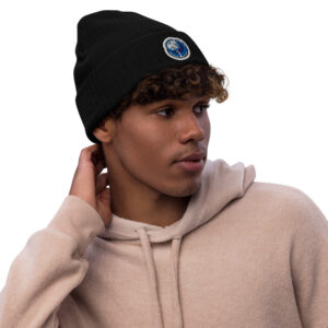 Ribbed knit Knob beanie